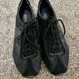 Coach tennis shoes.